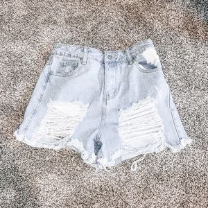 SHEIN jean shorts